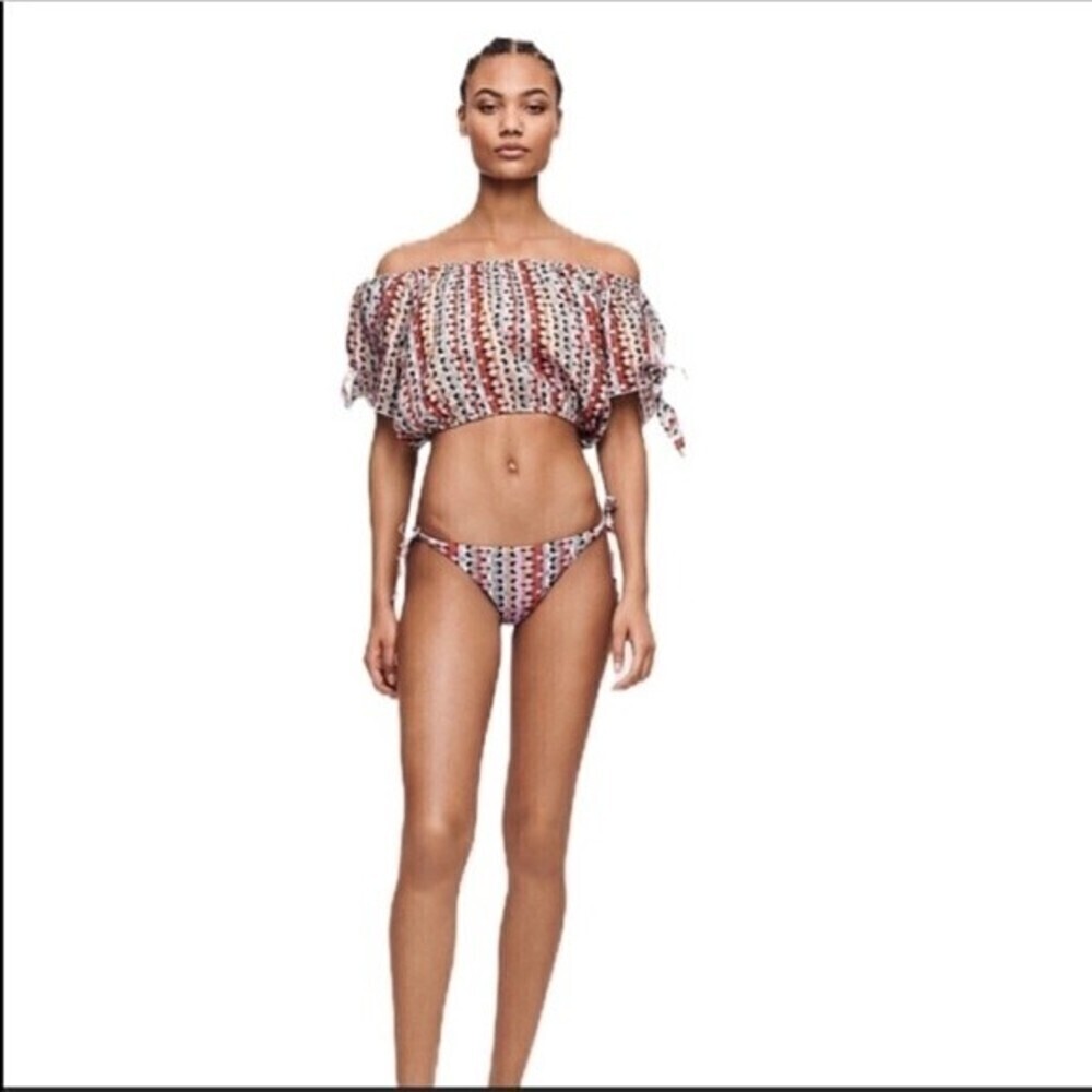 Onia x DVF Collaboration Collette Top Tribe Print ‎ S